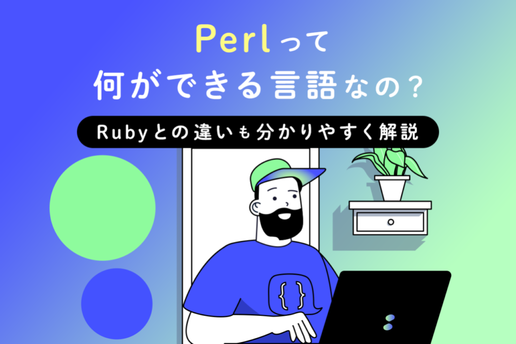 Perlとはどんな言語？特徴やできること、Rubyとの違いを解説